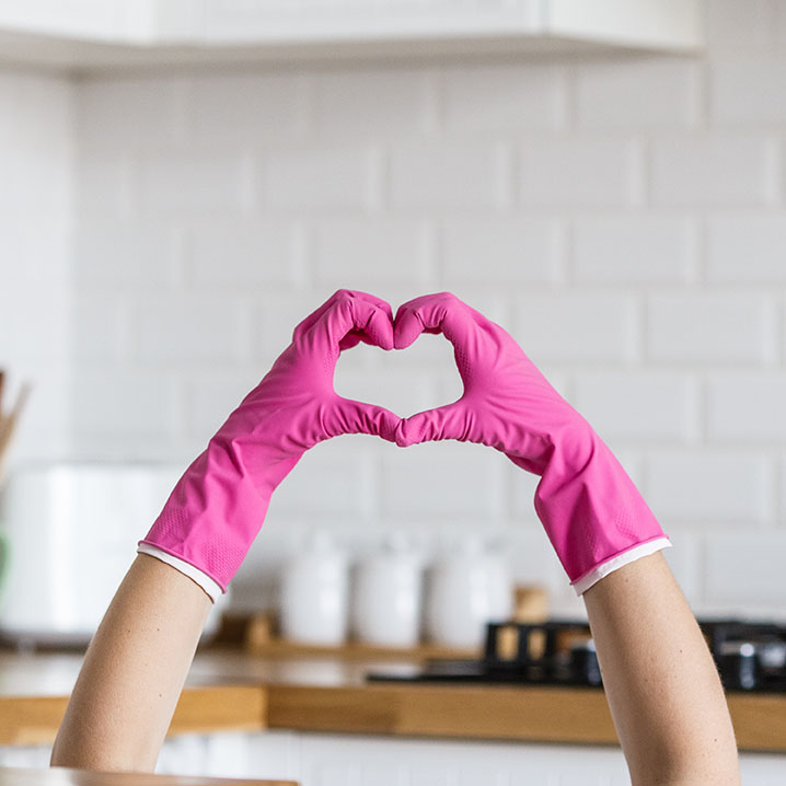 professionally cleaned